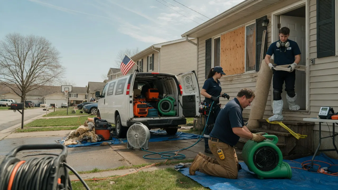 Water Damage Restoration in Perley, MN near me